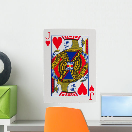 Playing card (jack) Wall Decal