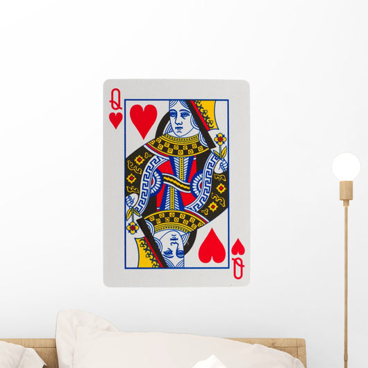 Playing Card (queen) Wall Decal