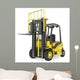 Yellow Fork Lift Truck