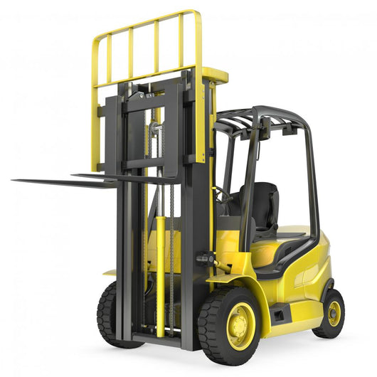 Yellow Fork Lift Truck