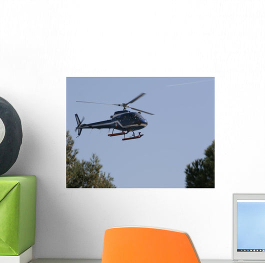 hélicoptére Wall Mural