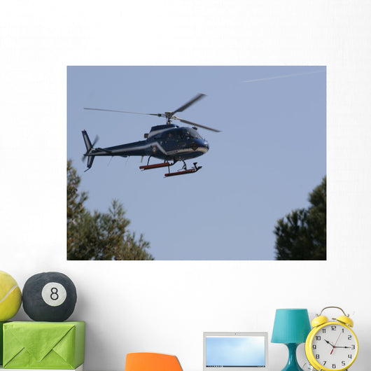 hélicoptére Wall Mural
