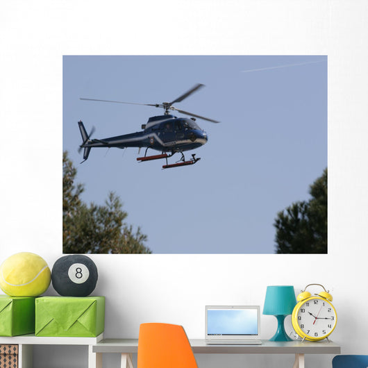 hélicoptére Wall Mural