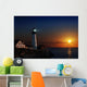 Lighthouse at dawn Wall Mural