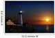 Lighthouse at dawn Wall Mural