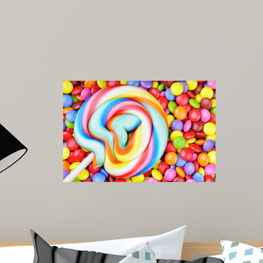 Striped Lollipop and Multicolored