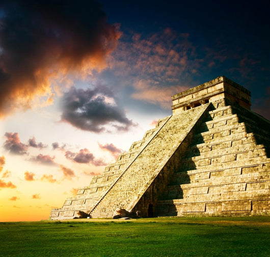 Chichen Itza Mayan Pyramid Wall Mural