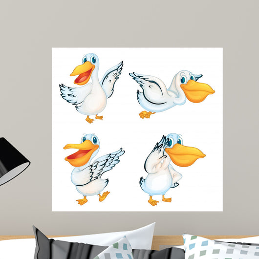 Pelican Series Wall Mural