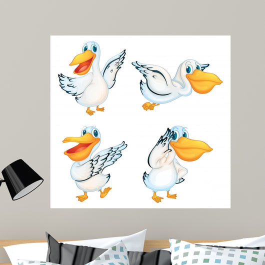 Pelican Series Wall Mural