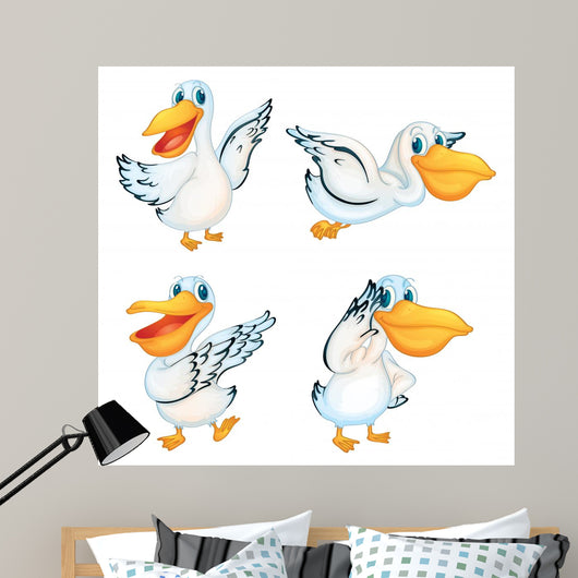 Pelican Series Wall Mural