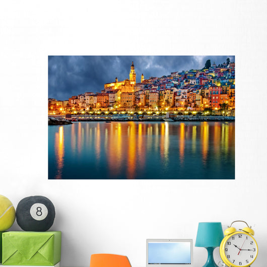 Provence Village Menton after Wall Decal