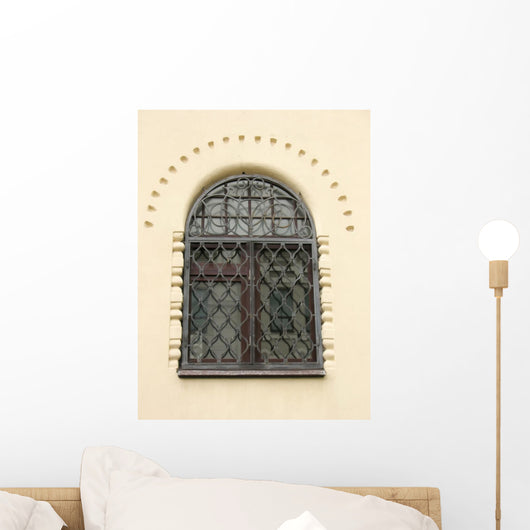 Well Kept Old Building Wall Decal
