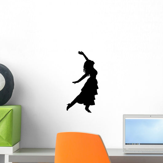 Dancing Silhouette Wall Decal