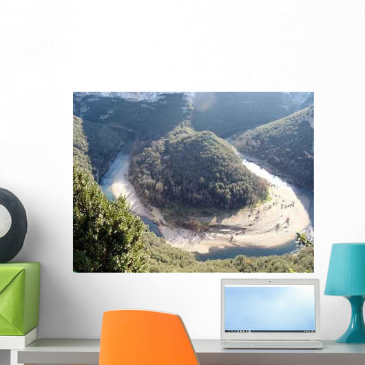 Ardeche Gorges Wall Decal