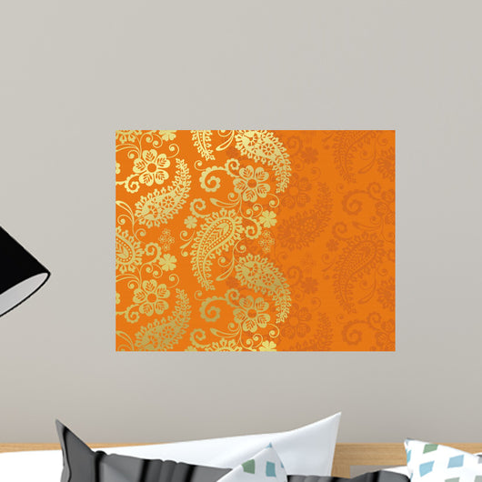 Paisley Floral Pattern Textile