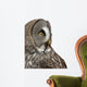 Up Great Grey Owl Wall Decal