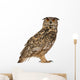 Portrait Eurasian Eagle-owl (Right Side) Wall Decal