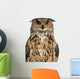 Portrait Eurasian Eagle-owl Close-up Wall Decal