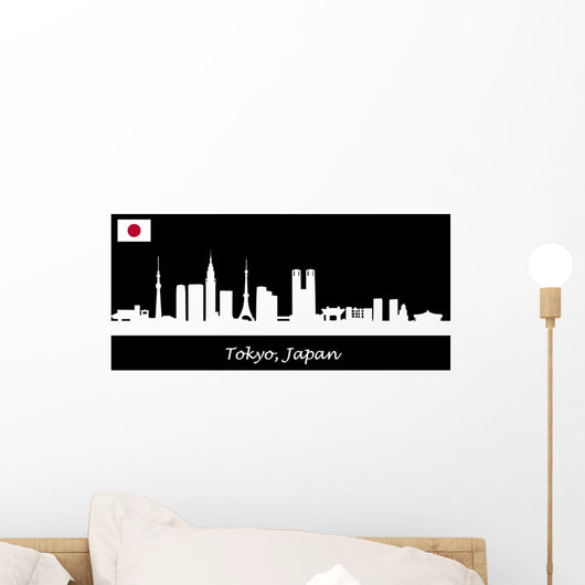 Skyline Tokyo Japan Wall Decal
