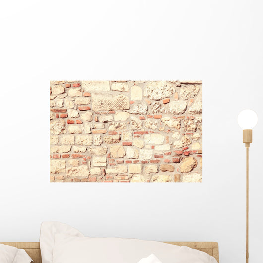 Stones and Bricks Wall Wall Decal