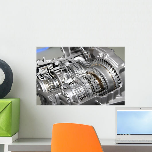 Automotive Transmission Wall Decal