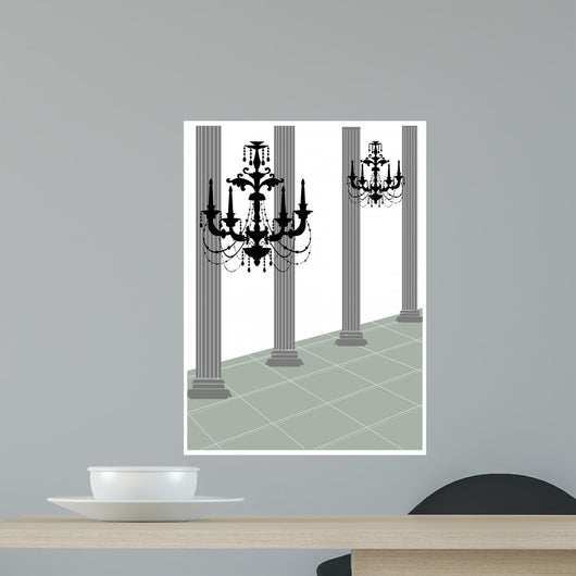 Chandelier Wall Decal