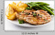 Grilled Steaks Baked Potatoes Wall Decal
