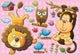 Cute Animals Wall Decal