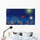Bill Street Fireworks Horizontal Wall Decal