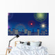 Bill Street Fireworks Horizontal Wall Decal