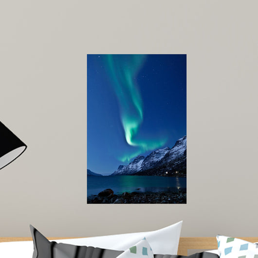 Aurora Borealis Norway Reflected Wall Decal