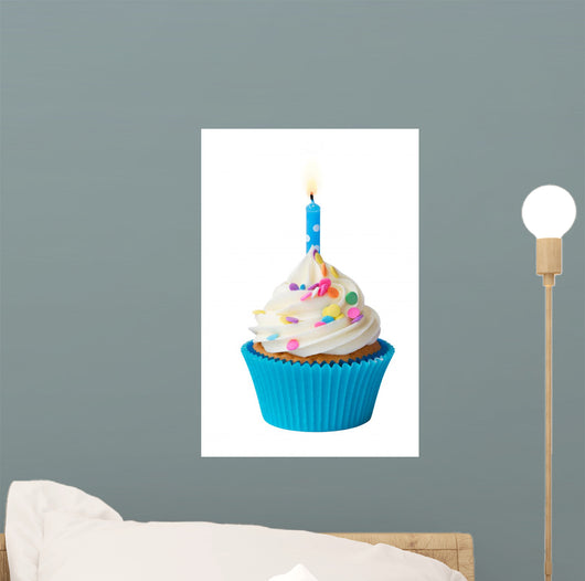 Birthday Cupcake Wall Decal