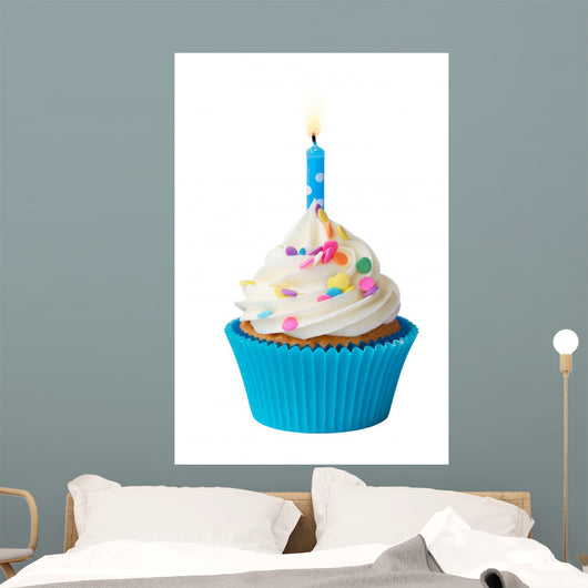 Birthday Cupcake Wall Decal