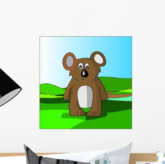Cartoon Koala Wall Decal