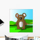 Cartoon Koala Wall Decal
