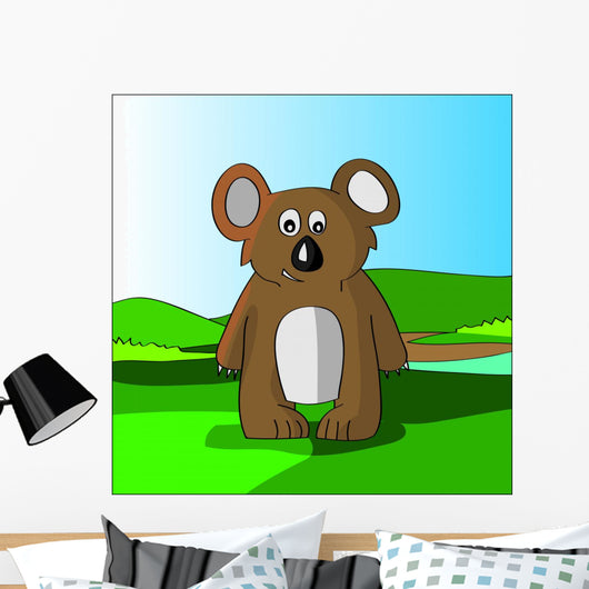 Cartoon Koala Wall Decal