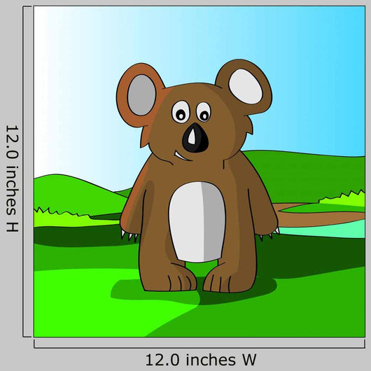 Cartoon Koala Wall Decal