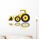 Backhoe Wall Decal