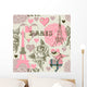 Paris Seamless Pattern Wall Decal