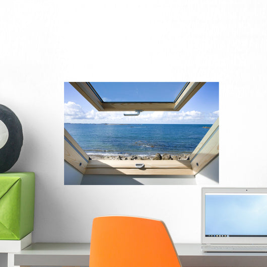 Roof Window Wall Decal