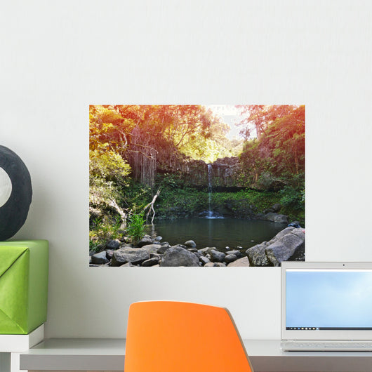 Waterfall Hawaii Wall Decal