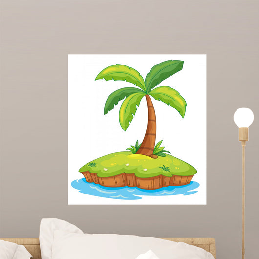 Island Paradise Wall Decal