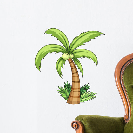 Coconut Palm Wall Decal