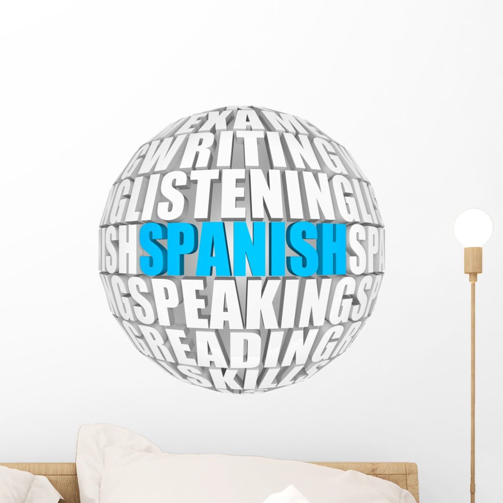 Spanish Wall Decal Wallmonkeys