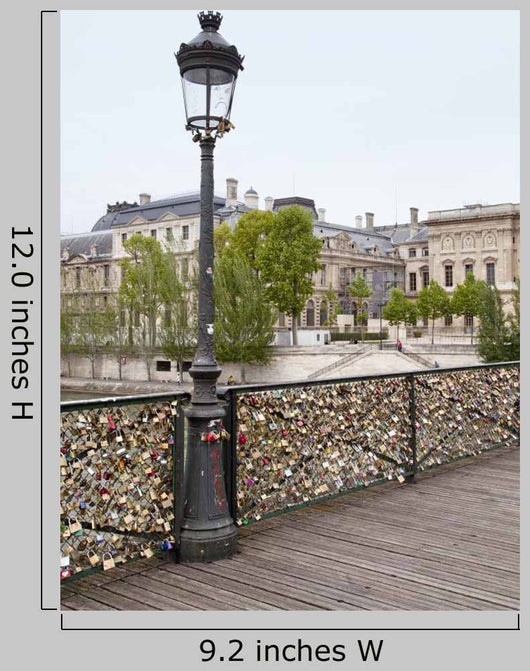 Cadenas Pont Des Arts Wall Decal