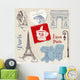 Scrapbook Design Elements Paris Wall Decal