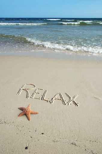 Relax Wall Decal
