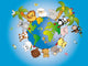 Animal World Wall Decal