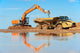 Wheel Loader Excavator Wall Decal