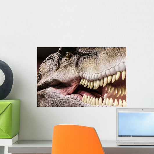 Tyrannosaurus Showing His Toothy Wall Decal